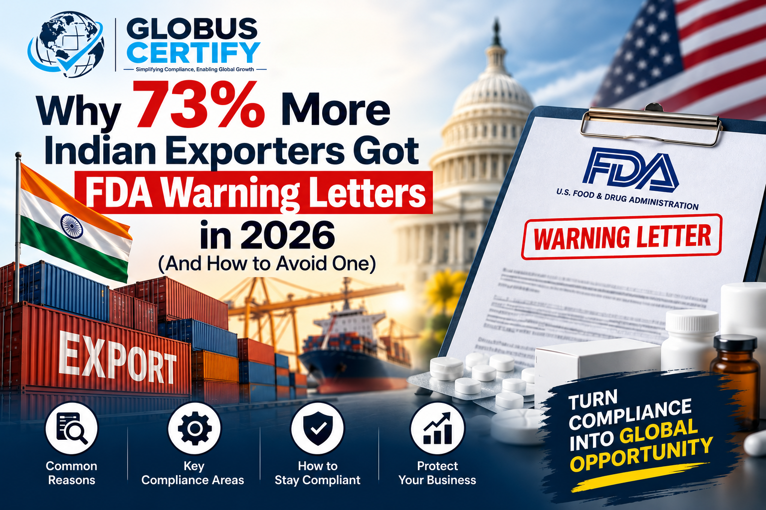 Why 73% More Indian Exporters Got FDA Warning Letters in 2026 (And How to Avoid One)