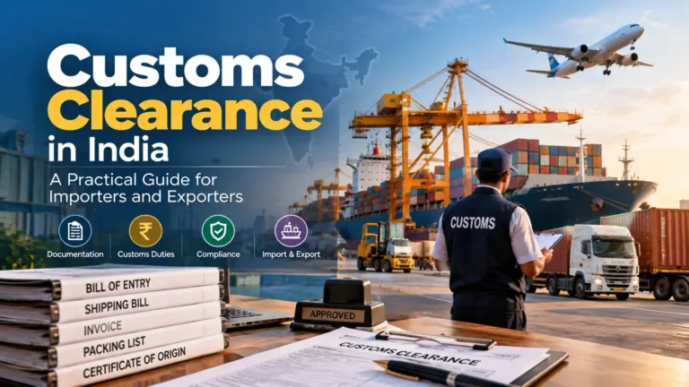 Customs Clearance in India: A Practical Guide for Importers and Exporters
