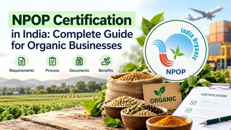 NPOP Certification in India: Complete Guide for Organic Businesses